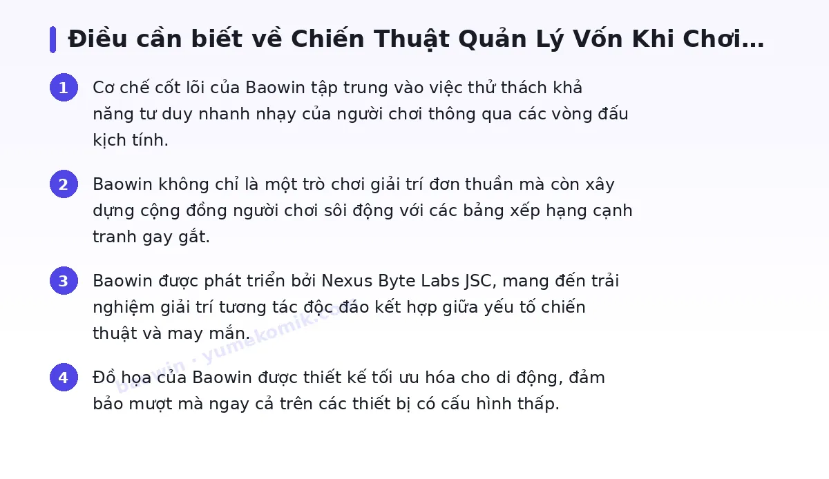 Những điều cần biết về baowin