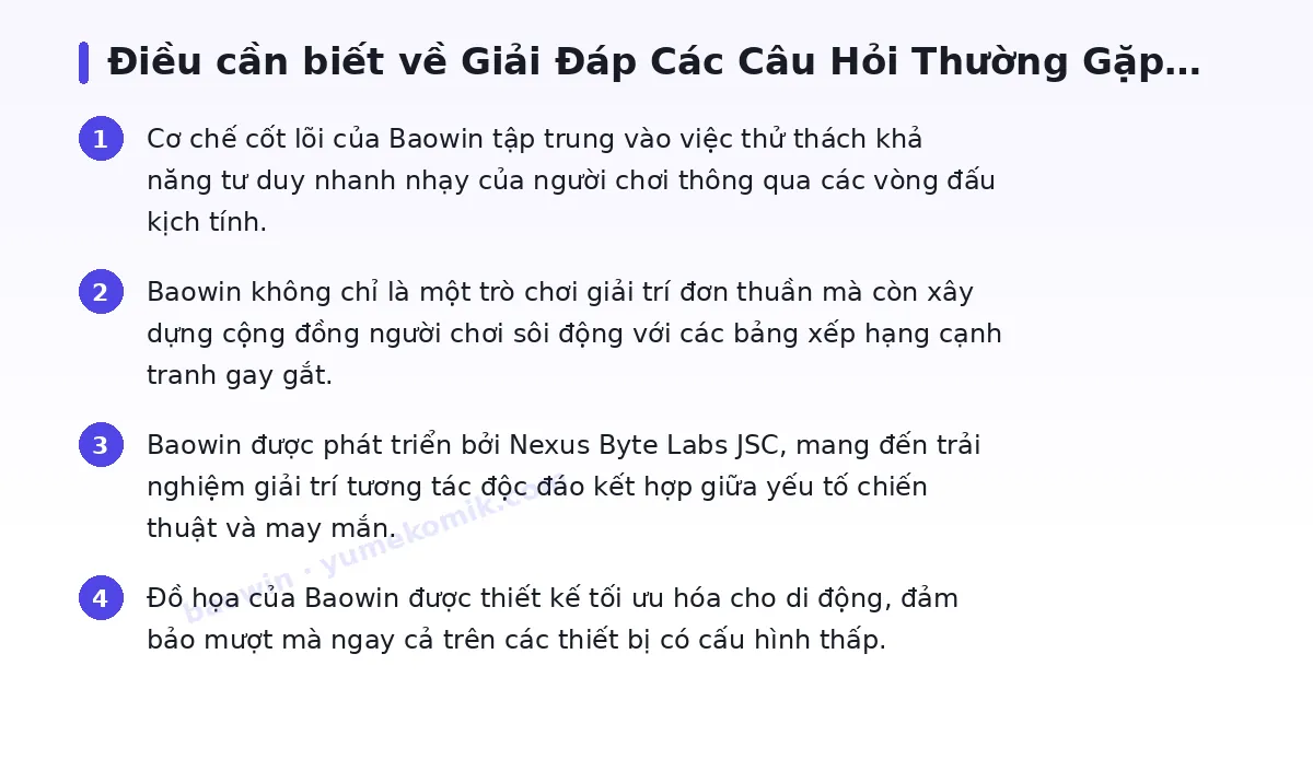 Những điều cần biết về baowin